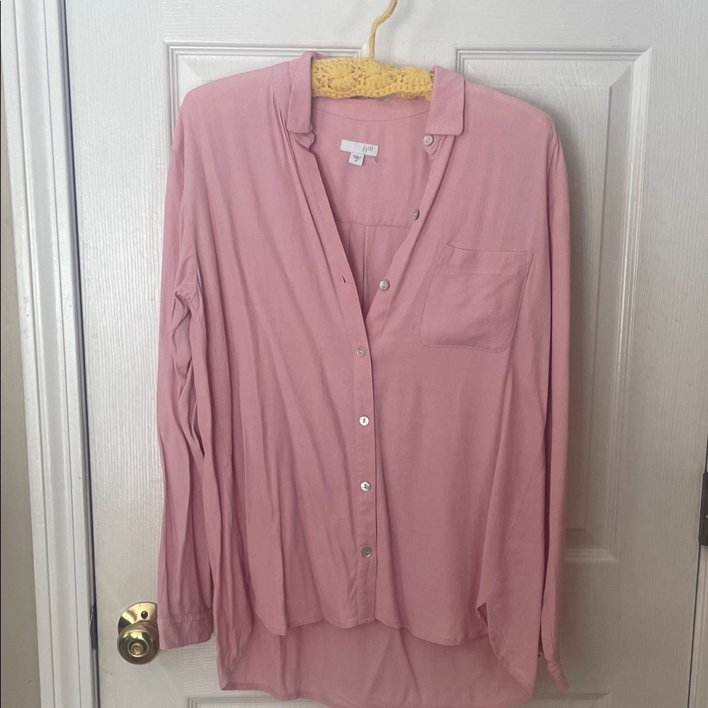 J Jill Chic and elegant blouse Button gorgeous excellent preowned condition